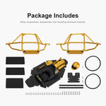 INJORA Moonbit Nylon Tube Buggy Body Kit for 1/18 RC Crawler TRX4M