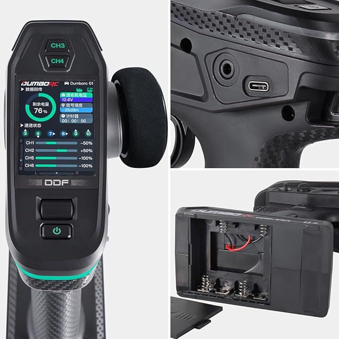 DUMBORC DDF-350 Surface Radio W/ P10F Receiver