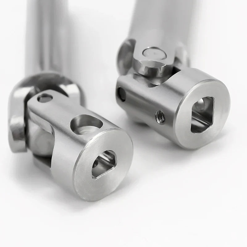 INJORA 1 pcs Stainless Steel Drive Shaft for 1/18 TRX4M Mods