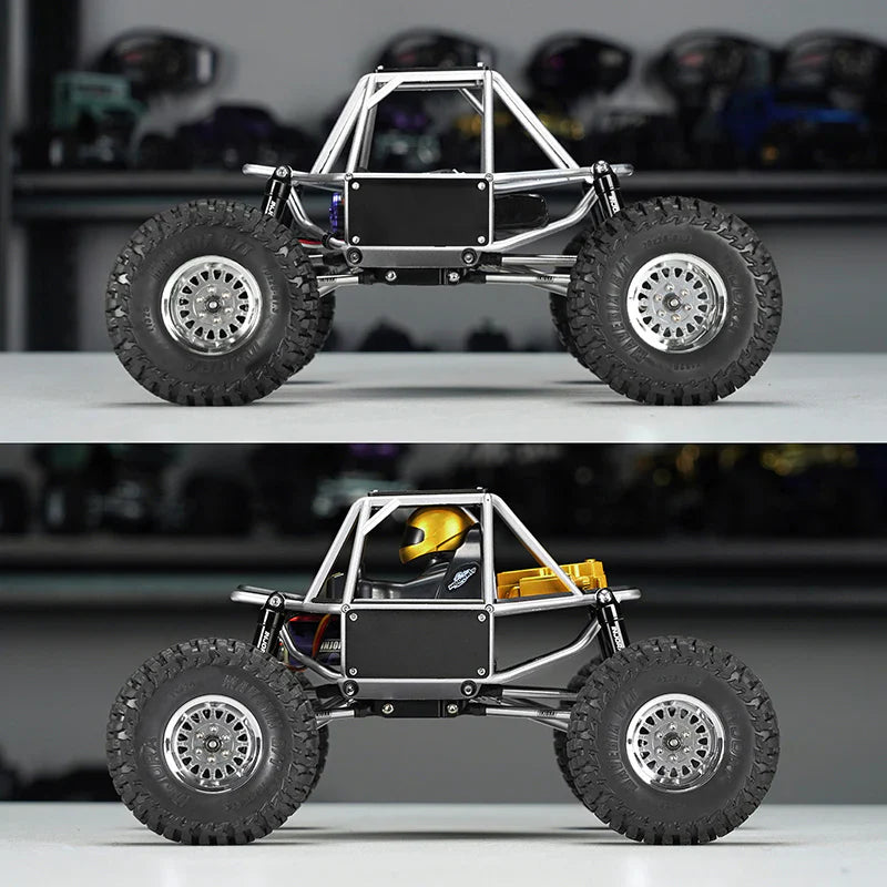 INJORA Moonbit Nylon Tube Buggy Body Kit for 1/18 RC Crawler TRX4M
