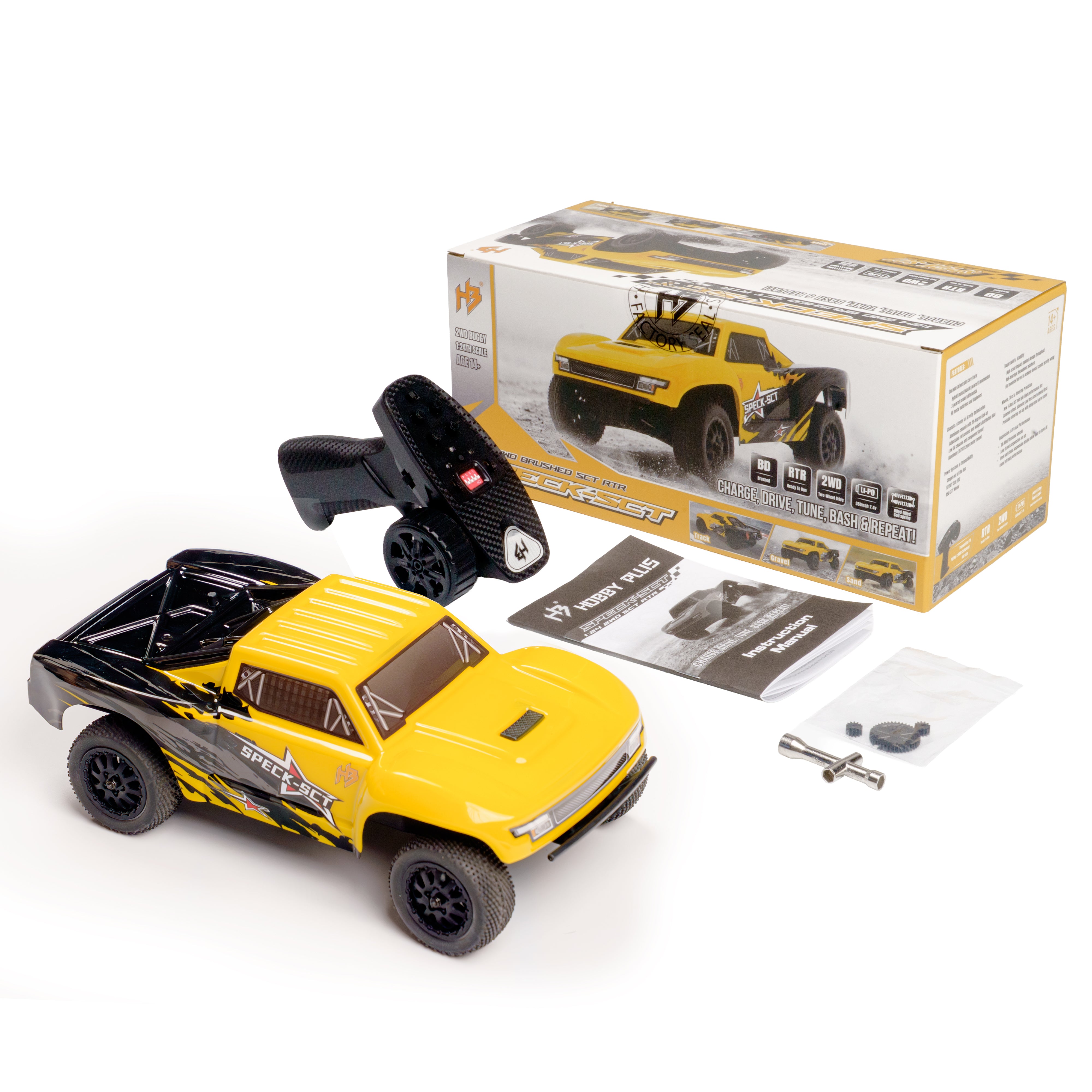 HobbyPlus 1:24 2WD SPECK-SCT