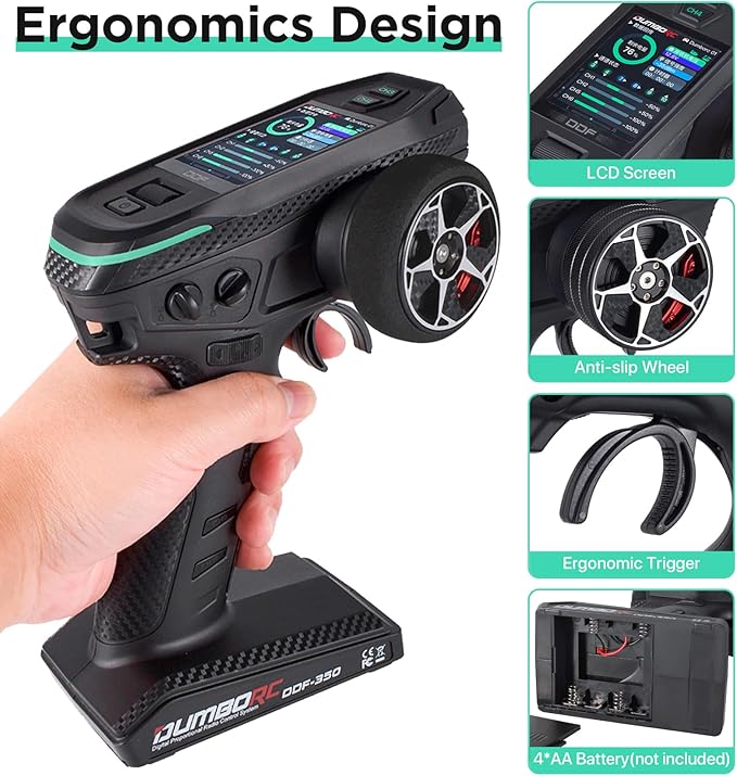 DUMBORC DDF-350 Surface Radio W/ P10F Receiver