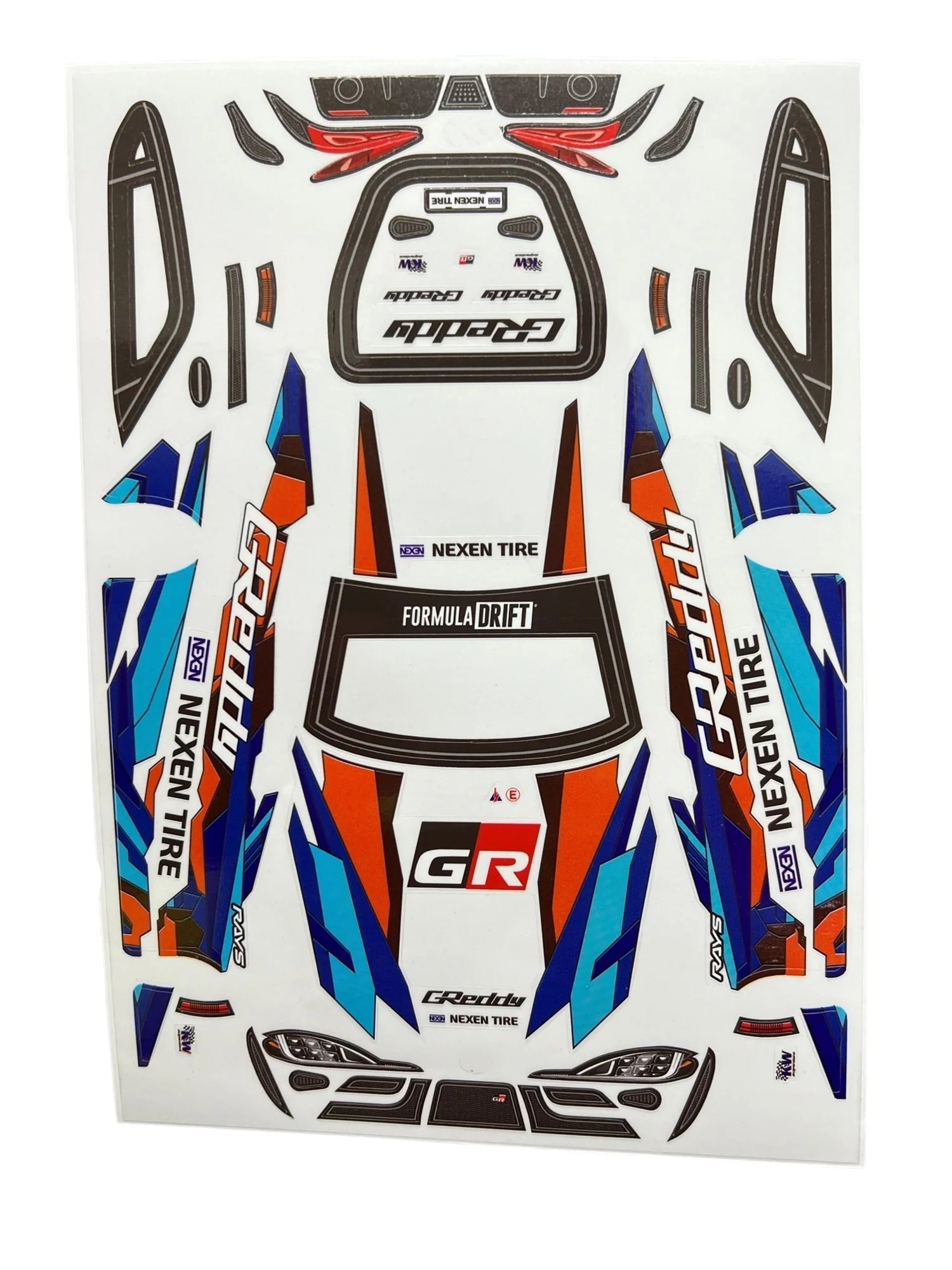 GT55 Racing 1/24 TZ245 GR Lexan Body Wheelbase 106mm With Sticker3