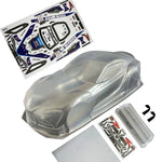 GT55 Racing 1/24 TZ245 GR Lexan Body Wheelbase 106mm With Sticker2