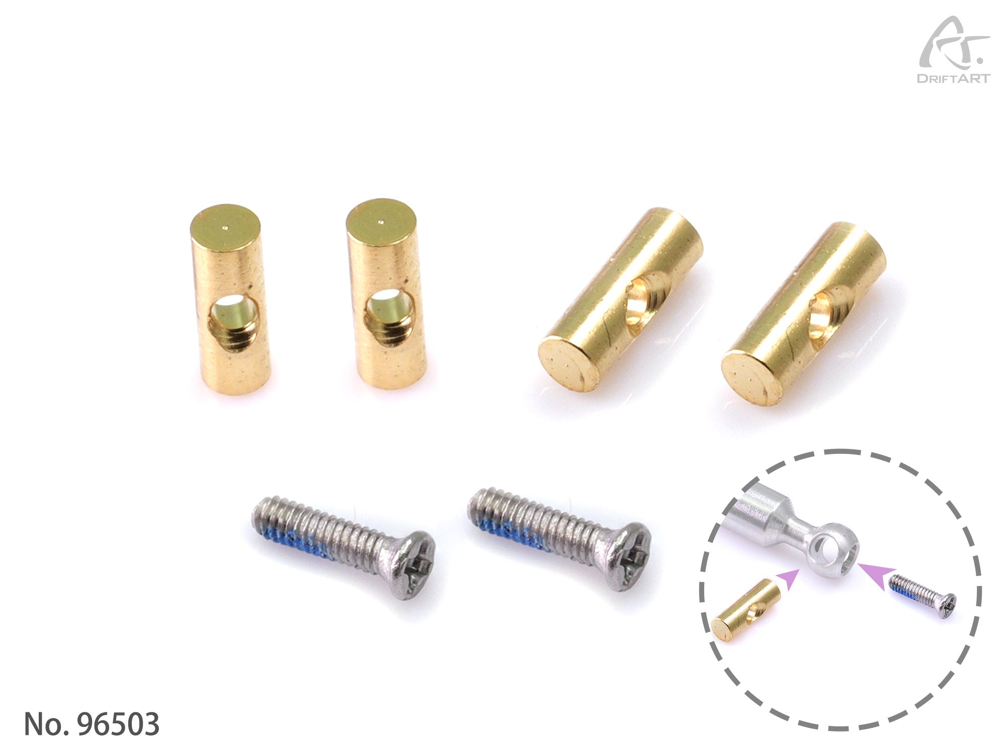 DriftART Quick Release Drive Pins For Stepless Extendable Dogbone – 4pcs For DA4