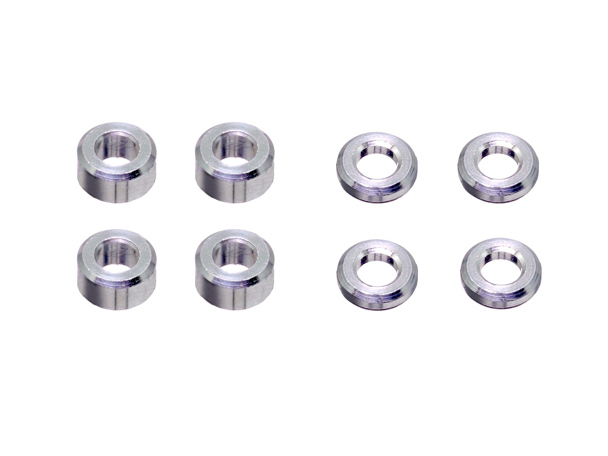 DriftART M2 Aluminum Spacer Set – 2 mm(4pcs), 1mm(4pcs) For DA4