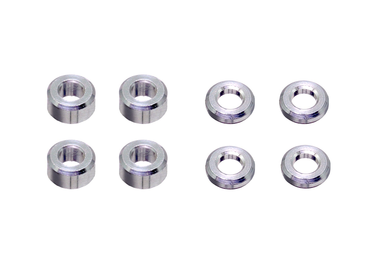 DriftART M2 Aluminum Spacer Set – 2 mm(4pcs), 1mm(4pcs) For DA4