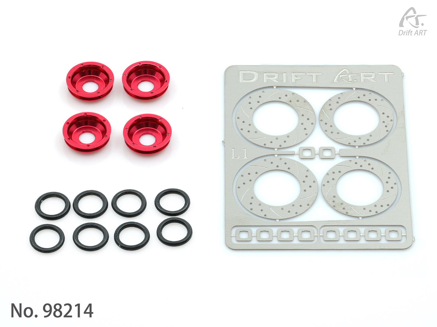Drift ART Alu Simulation 3D Brake Discs Plus For DA3/DA3S