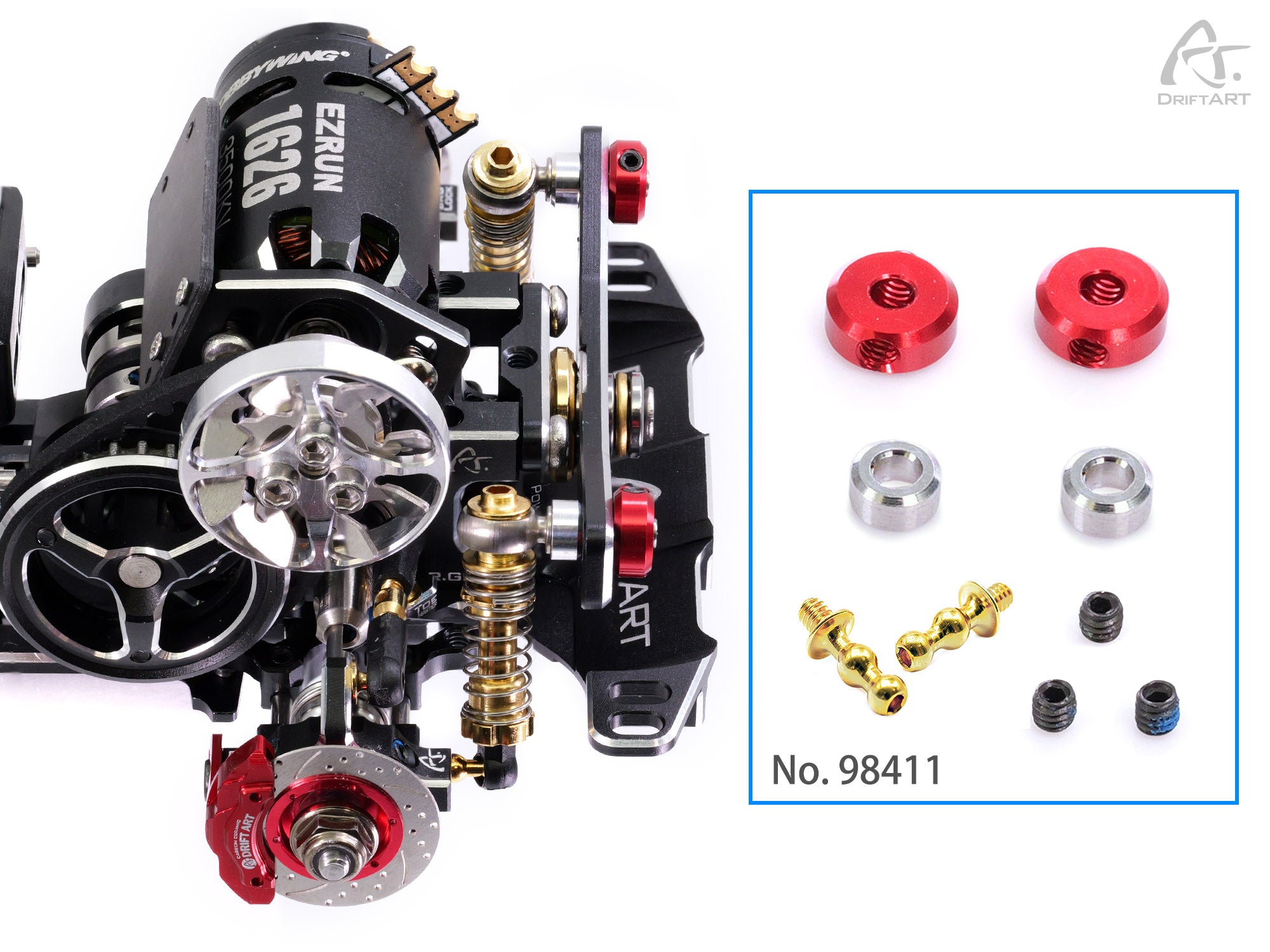 DriftART BRS- Body Roll Syste Connector For Dual Rate Suspension For DA4