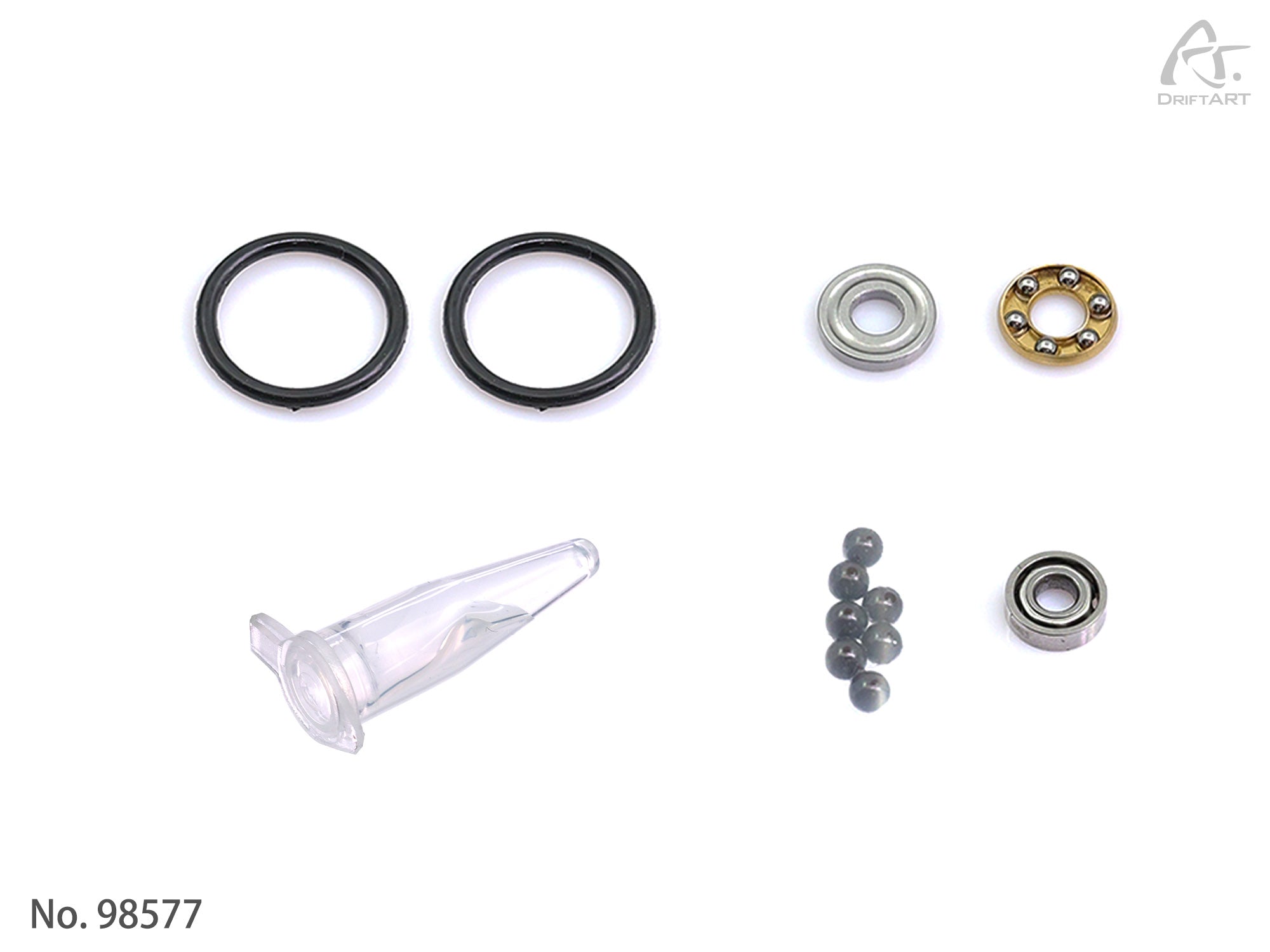 DriftART Super Dove Ball Diff Rebuild Set A (Parts Only) For DA4/DA3