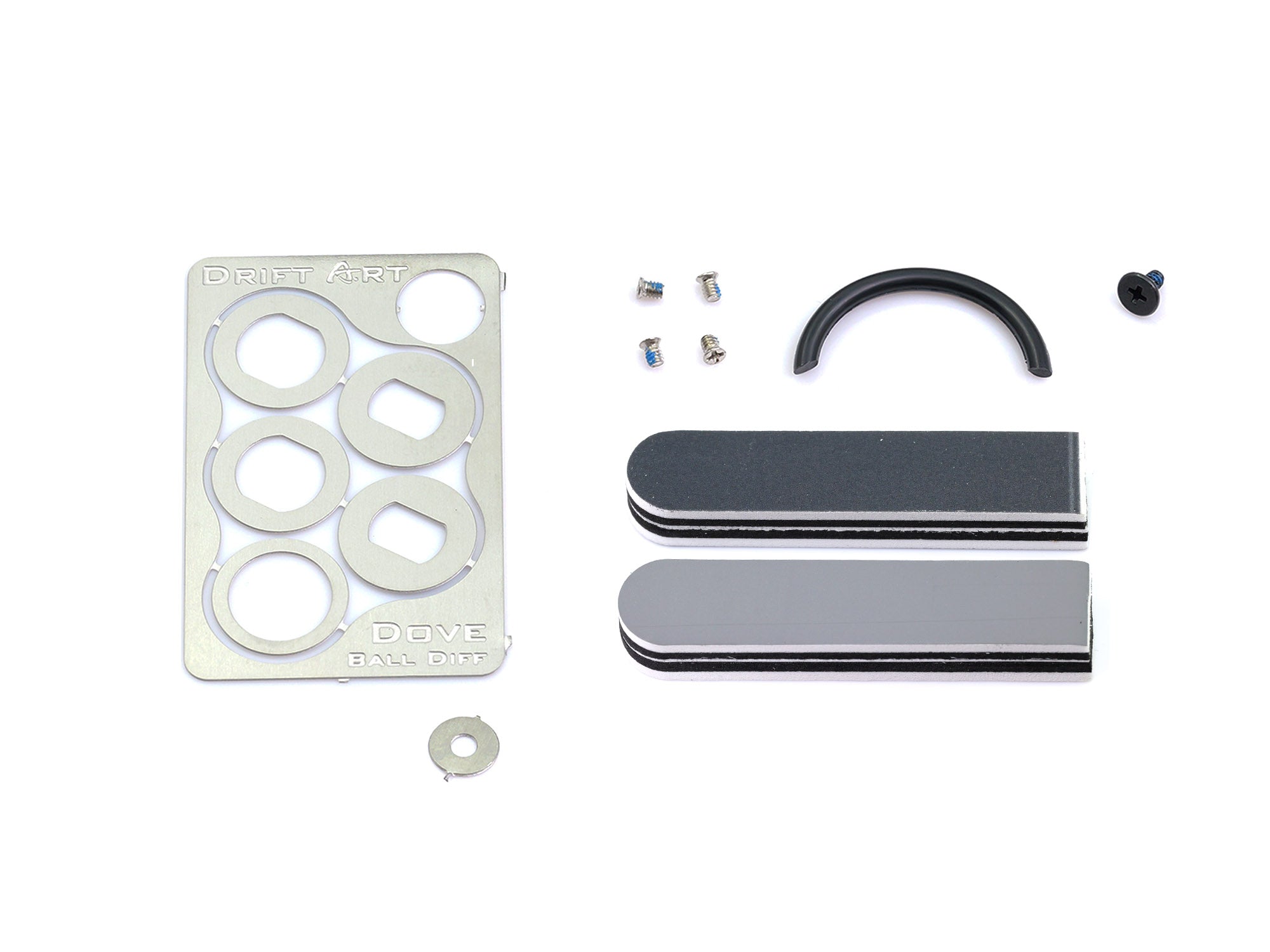 DriftART Super Dove Ball Diff Rebuild Set B (Parts Only) For DA4/DA3