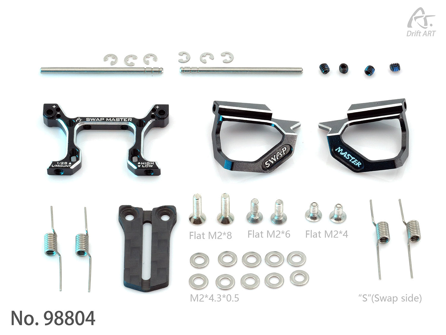 Drift ART Swap Master Expandable Battery Holder Inspired By Supercars For DA3/DA3S