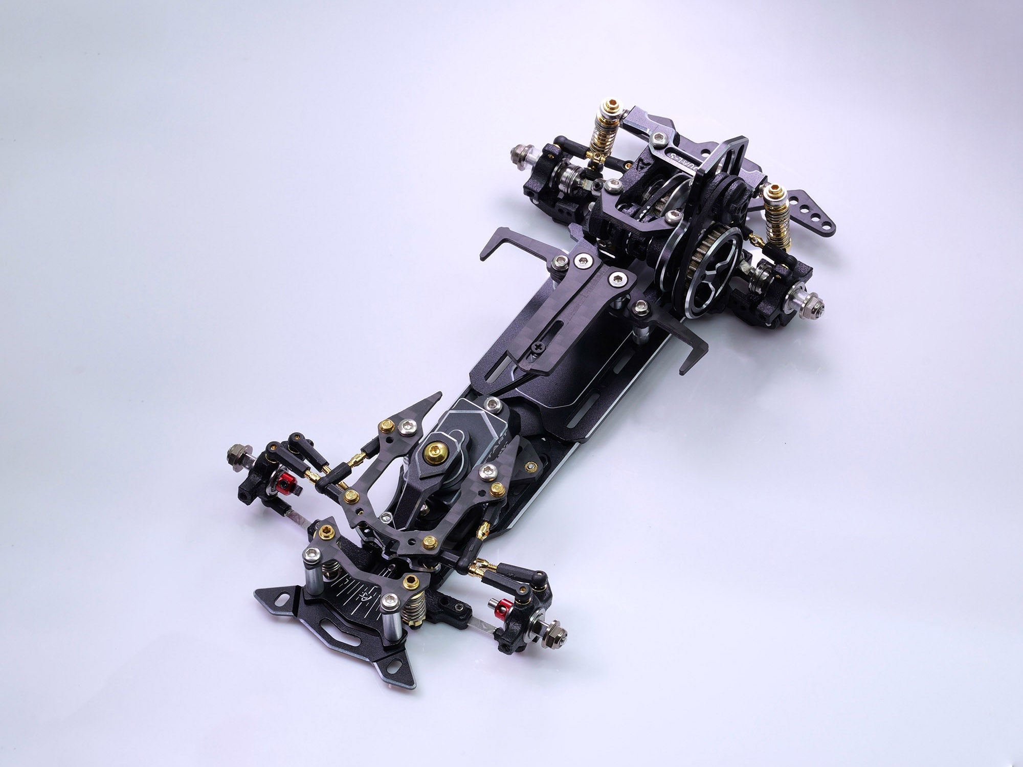 DriftART4 Factory Assembled Chassis + CNC Alloy Steering Knuckle & Rear Hub