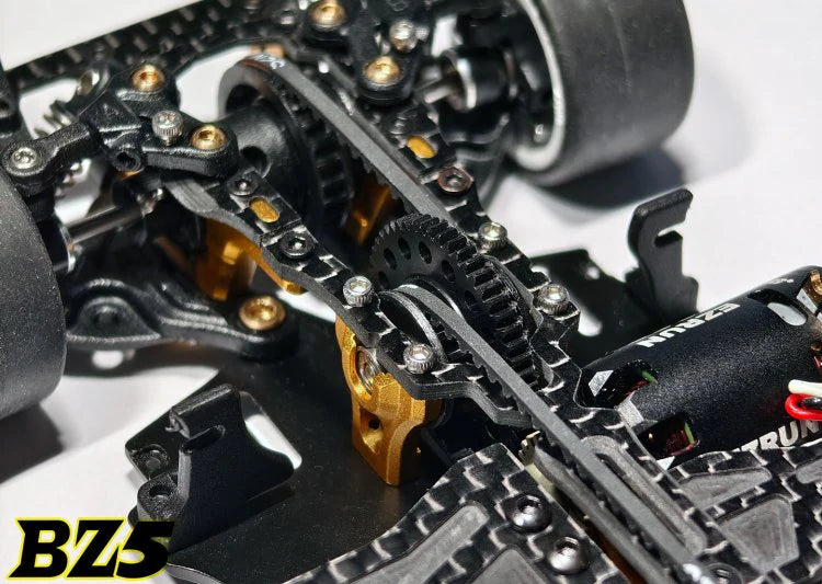 Atomic BZ5 Belt Drive 4WD Chassis Kit (No Electronics) With AGFRC 1.4KG Micro Programmable Coreless Digital RC Servo