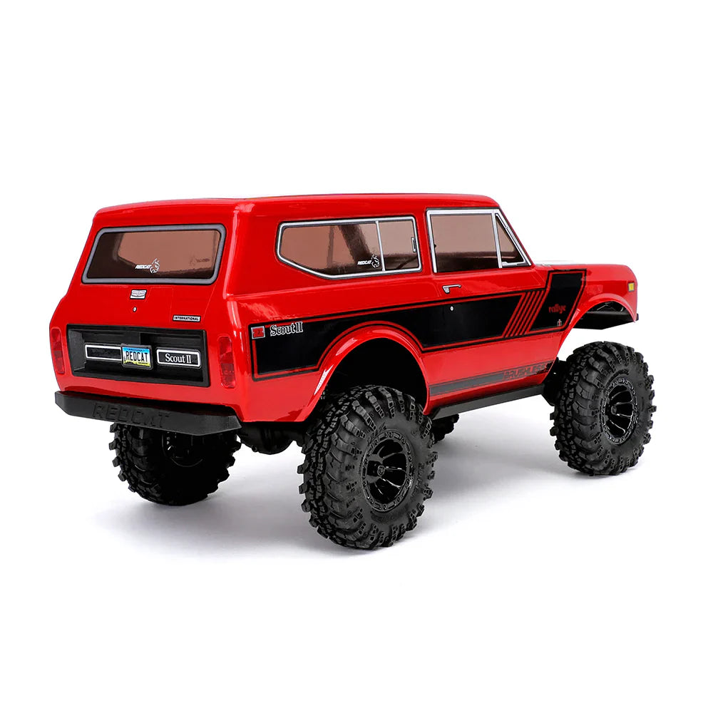 Redcat Ascent-18 International Scout II Brushless - 1/18 Scale Brushless Electric Rock Crawler
