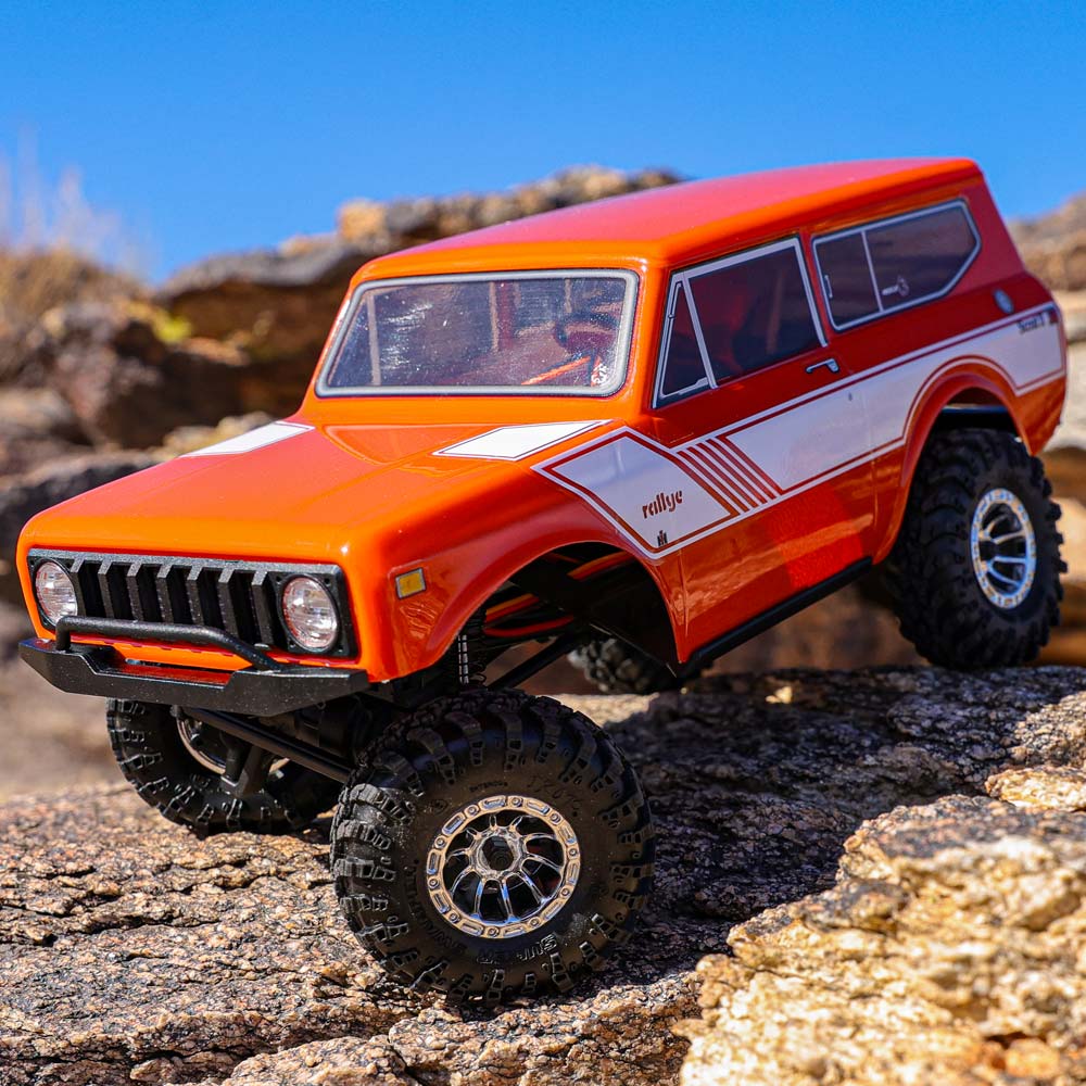 Redcat Ascent-18 International Scout II - 1/18 Scale Brushed Electric Rock Crawler - Orange