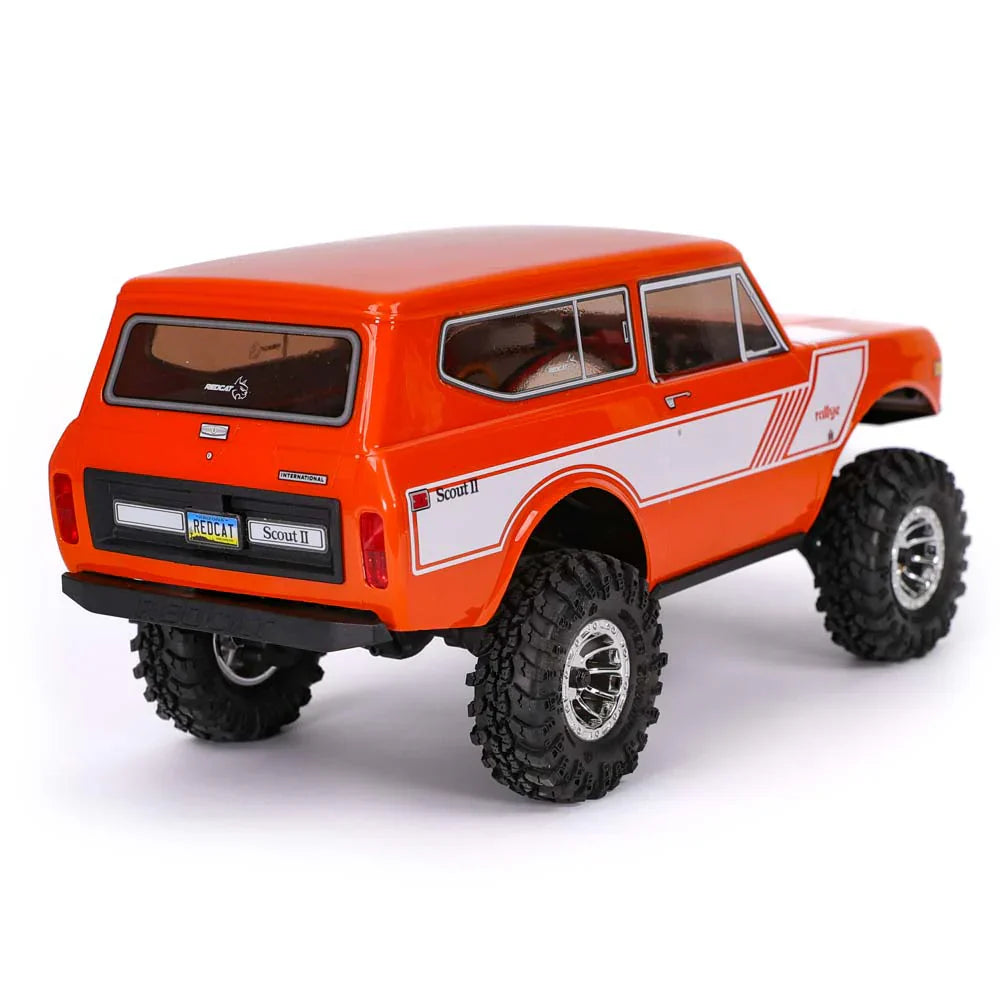 Redcat Ascent-18 International Scout II - 1/18 Scale Brushed Electric Rock Crawler - Orange