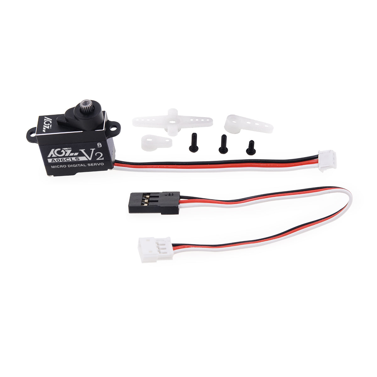 Atomic SZ2 Shaft Drive AWD Chassis Kit (No Elecrtronic) With AGFRC Aluminum Case 20T High Precision 3KG 0.052Sec MG 7g Micro Digital Servo