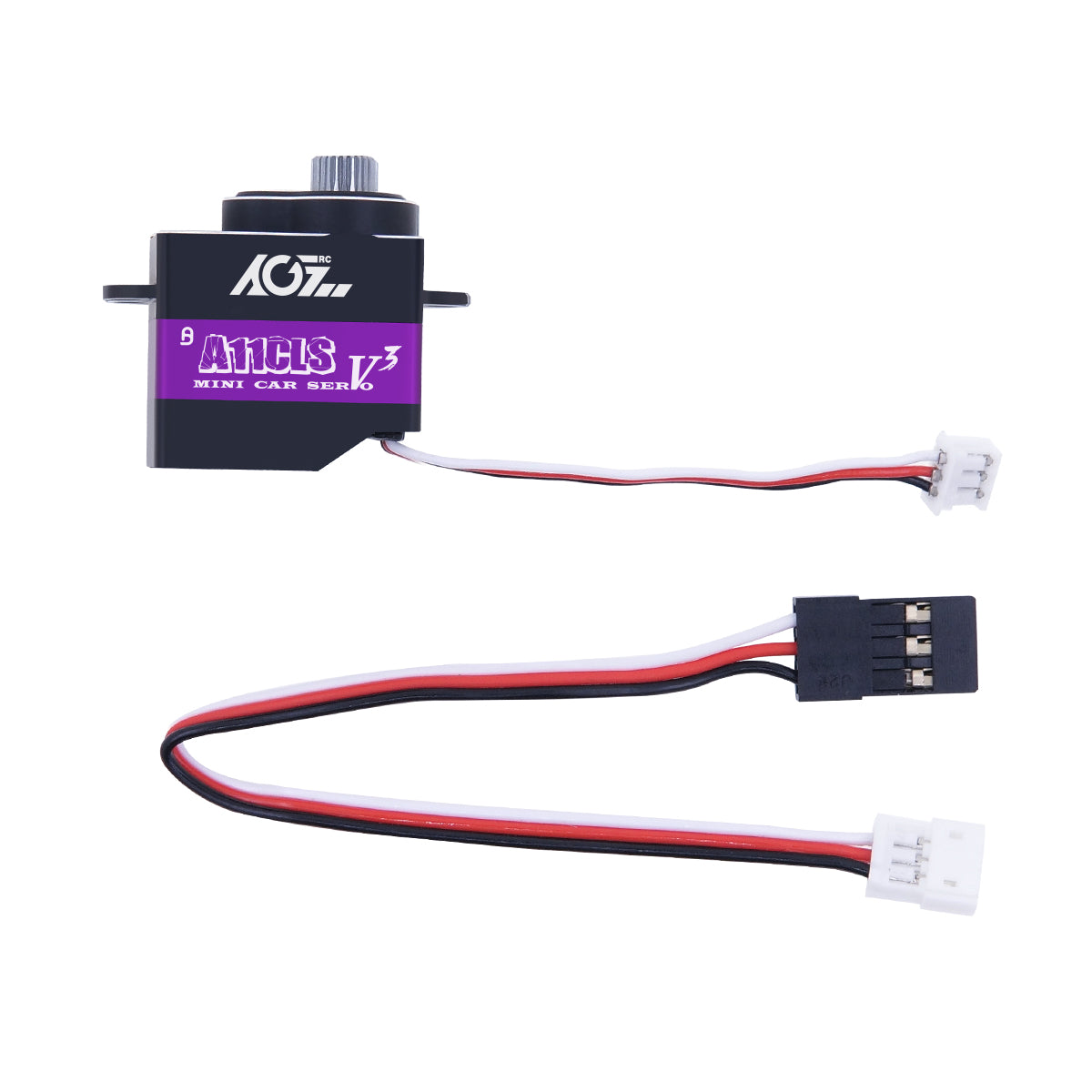 SUPER-G RTS RTS V0 1-24 RWD DRIFT CHASSIS KIT With AGFRC 1.4KG Micro Programmable Coreless Digital RC Servo