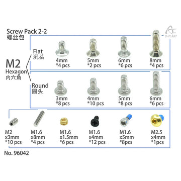 Drift ART Screw Pack 2-2 - HeliDirect