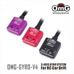 OMG V4 3-AXIS Gyro for Drift car and Touring Drift F1 - Black