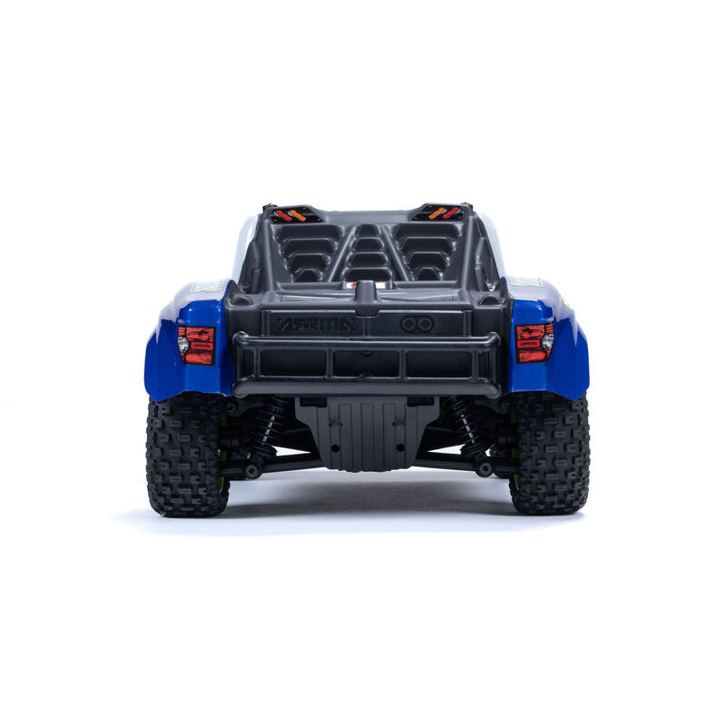 ARRMA MOJAVE GROM MEGA 380 Brushed 4X4 Small Scale Desert Truck RTR with Battery & Charger - Blue/White