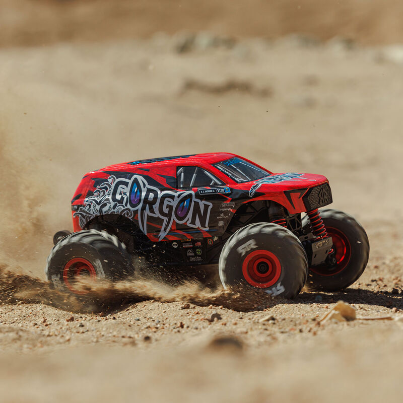 ARRMA 1/16 GORGON GROM 4X4 RTR Brushed Monster Truck (Battery & Charger Included)