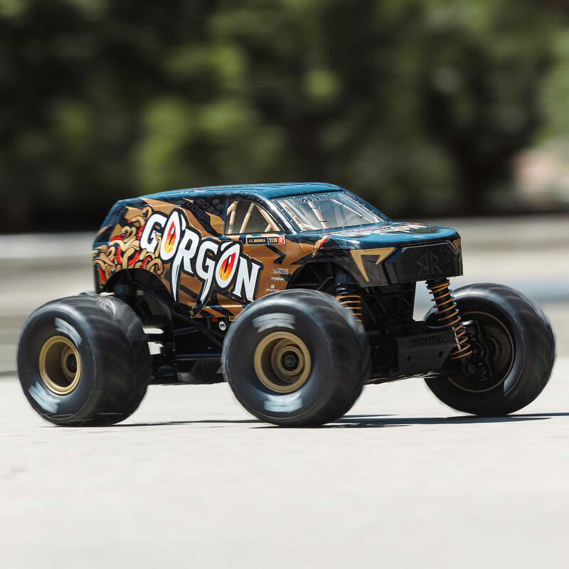ARRMA 1/16 GORGON GROM 4X4 RTR Brushed Monster Truck (Battery & Charger Included)