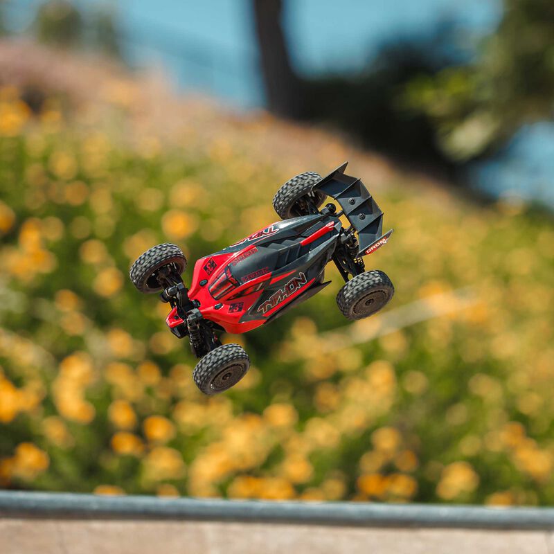 ARRMA 1/14 TYPHON GROM 223S DSC 4X4 RTR Brushless Buggy (Battery & Charger Included) - Red
