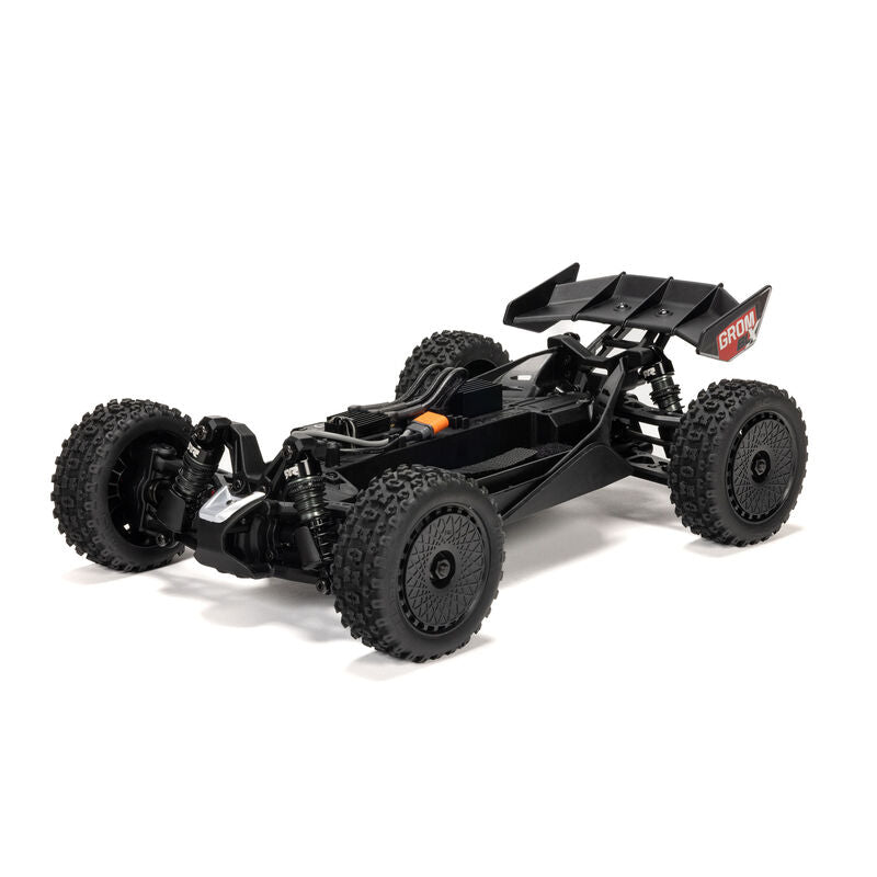 ARRMA 1/14 TYPHON GROM 223S DSC 4X4 RTR Brushless Buggy - Silver