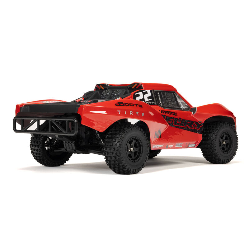 ARRMA 1/10 FURY 2WD RTR Brushed Short Course Truck (Battery & Charger Included) - Red