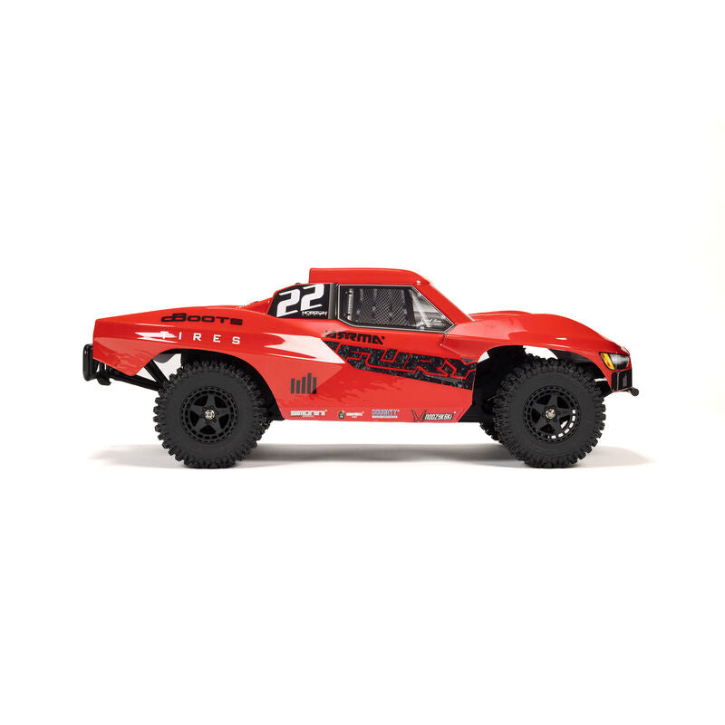 ARRMA 1/10 FURY 2WD RTR Brushed Short Course Truck (Battery & Charger Included) - Red