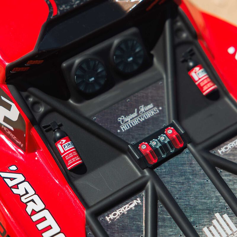 ARRMA 1/10 FURY 2WD RTR Brushed Short Course Truck (Battery & Charger Included) - Red