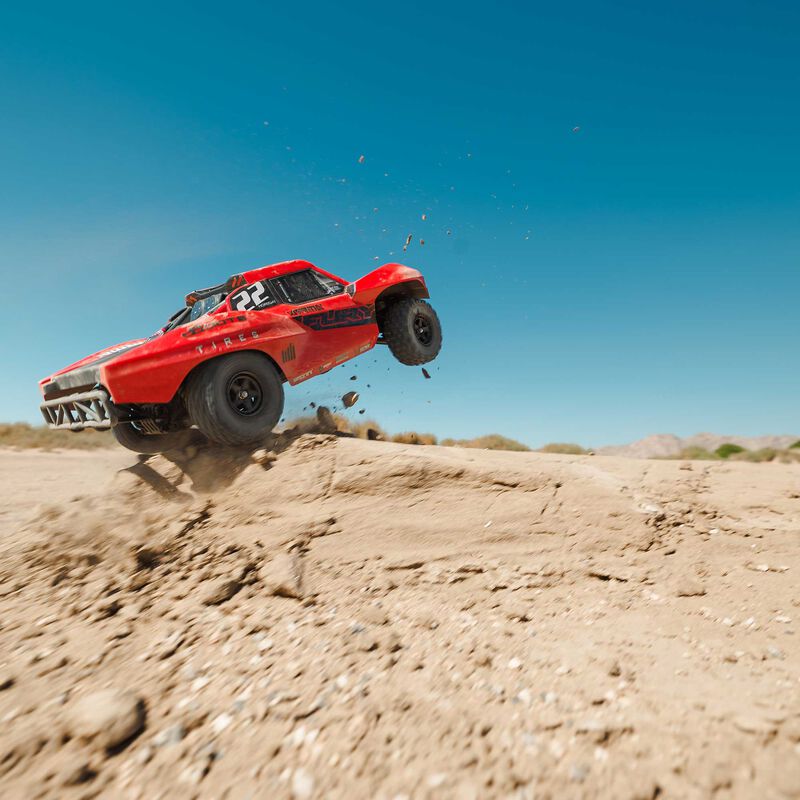 ARRMA 1/10 FURY 2WD RTR Brushed Short Course Truck (Battery & Charger Included) - Red