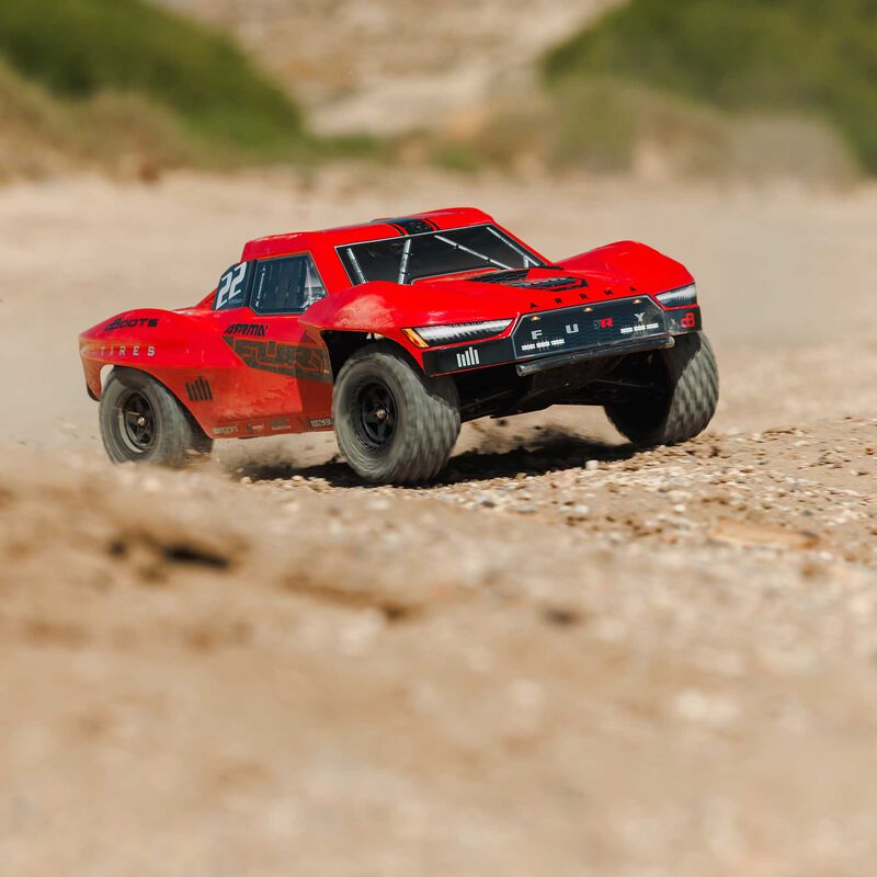 ARRMA 1/10 FURY 2WD RTR Brushed Short Course Truck (Battery & Charger Included) - Red