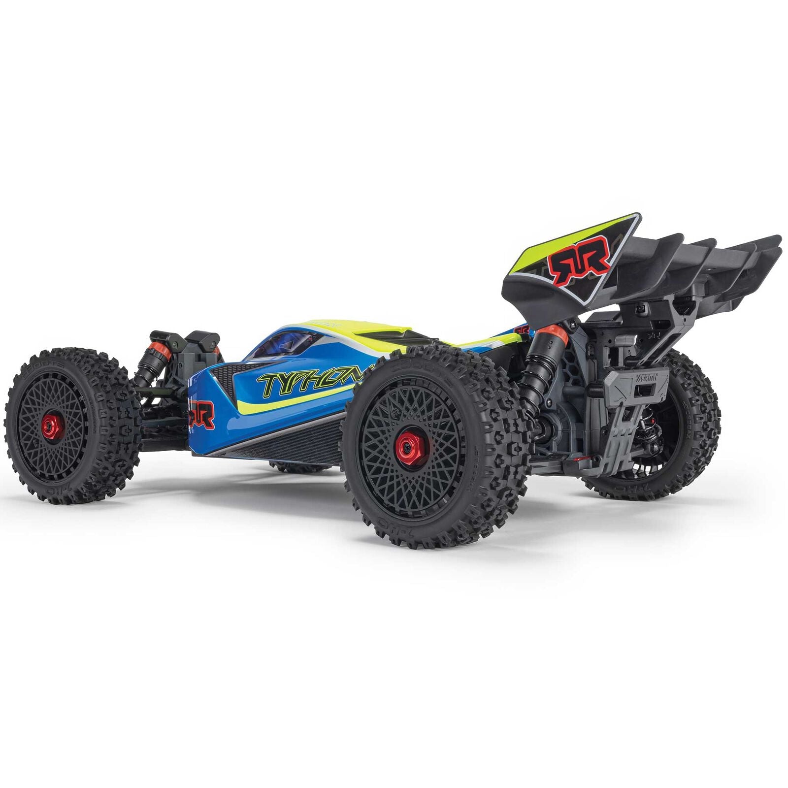 ARRMA 1/8 TYPHON MEGA 665 4X4 RTR Brushed Buggy - Blue