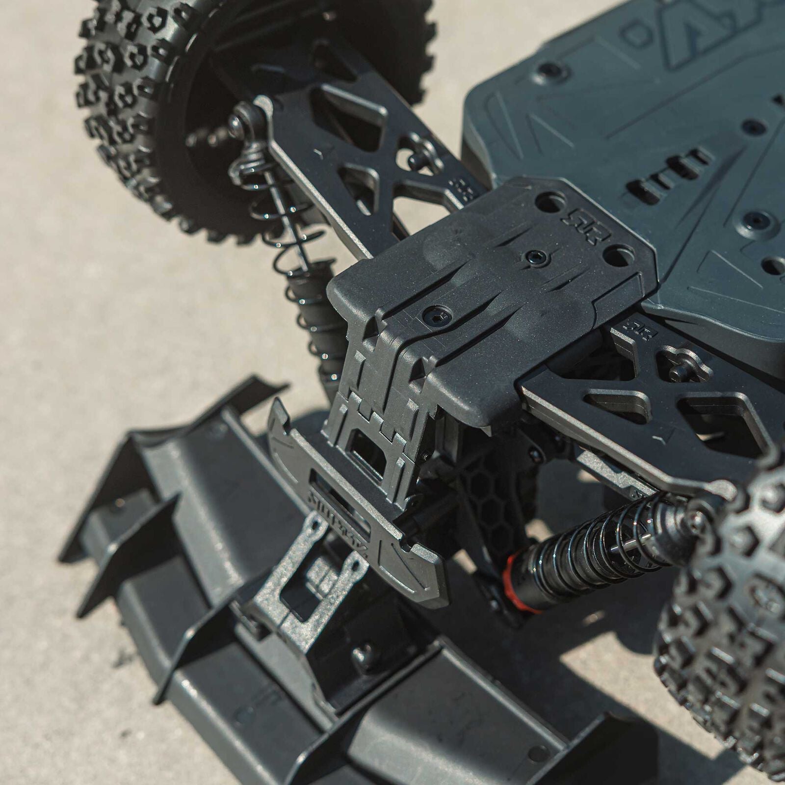 ARRMA 1/8 TYPHON MEGA 665 4X4 RTR Brushed Buggy - Blue