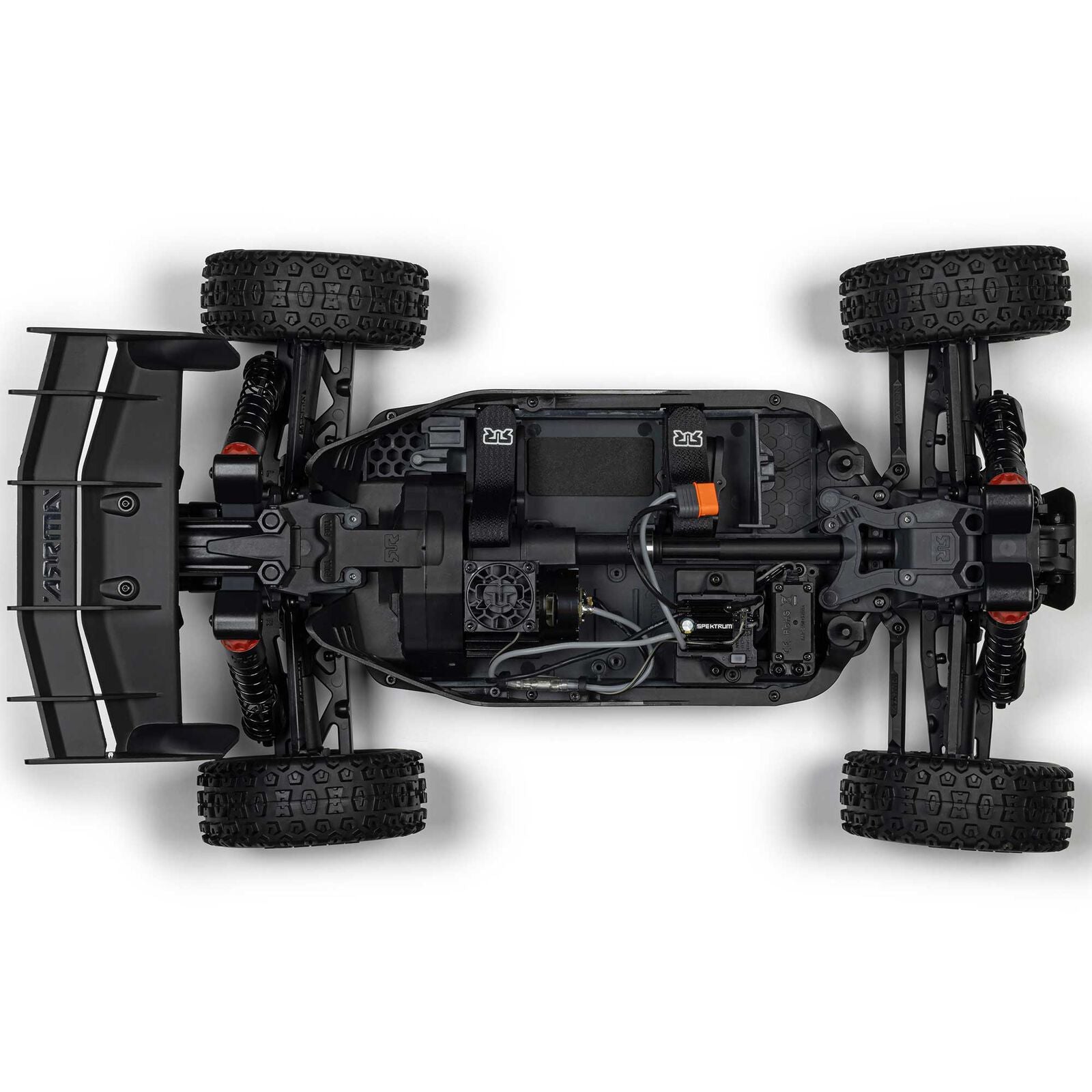 ARRMA 1/8 TYPHON MEGA 665 4X4 RTR Brushed Buggy - Blue