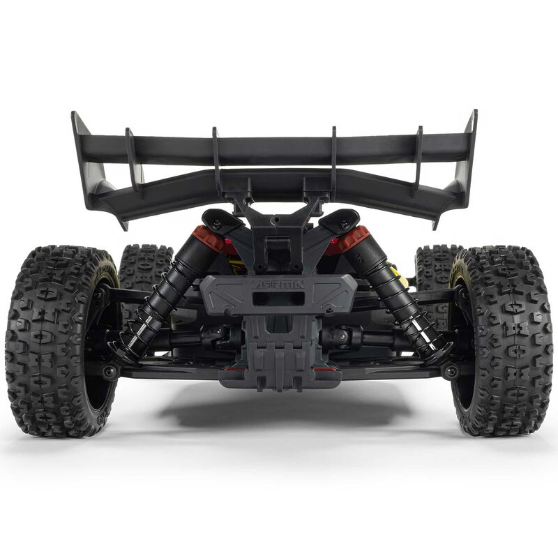 ARRMA 1/8 TYPHON MEGA 665 4X4 RTR Brushed Buggy - Yellow