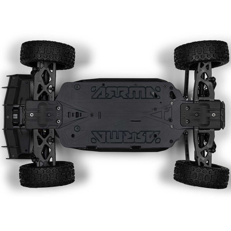 ARRMA 1/8 TYPHON MEGA 665 4X4 RTR Brushed Buggy - Red