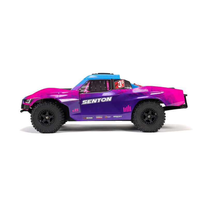 ARRMA 1/10 SENTON 223S DSC 4X4 RTR Brushless Short Course Truck - Blue