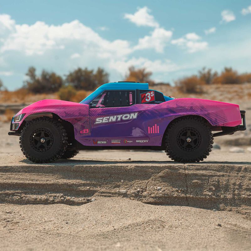 ARRMA 1/10 SENTON 223S DSC 4X4 RTR Brushless Short Course Truck - Blue