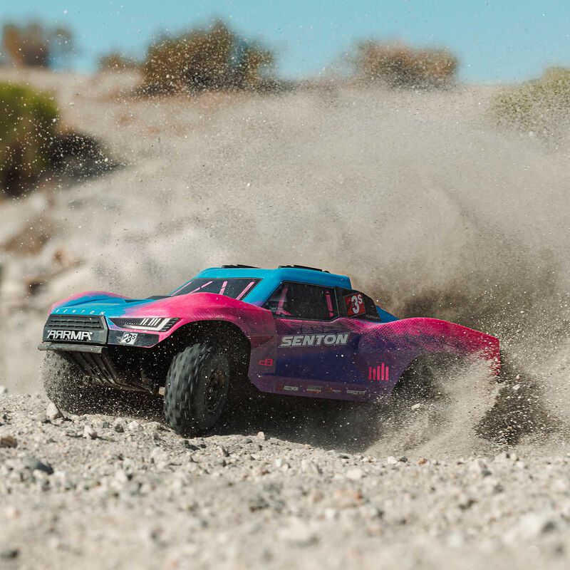 ARRMA 1/10 SENTON 223S DSC 4X4 RTR Brushless Short Course Truck - Blue