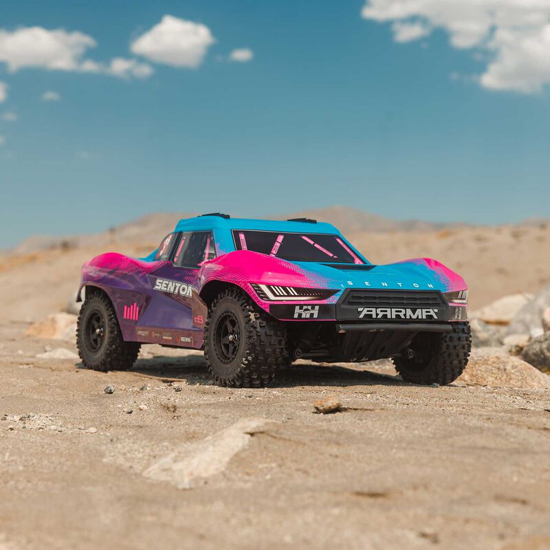 ARRMA 1/10 SENTON 223S DSC 4X4 RTR Brushless Short Course Truck - Blue