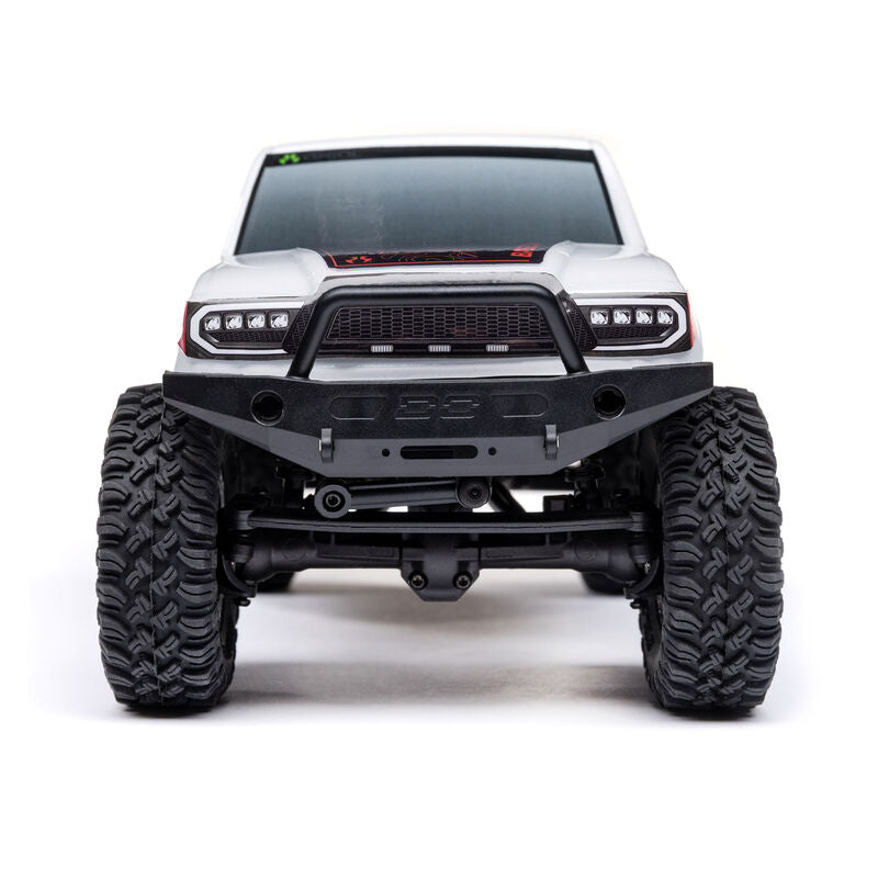 Axial 1/24 SCX24 Base Camp 4WD Rock Crawler Brushed RTR - White