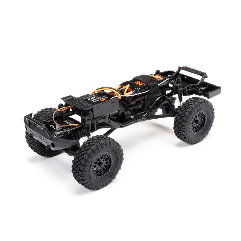 Axial 1/24 SCX24 Base Camp 4WD Rock Crawler Brushed RTR - Blue