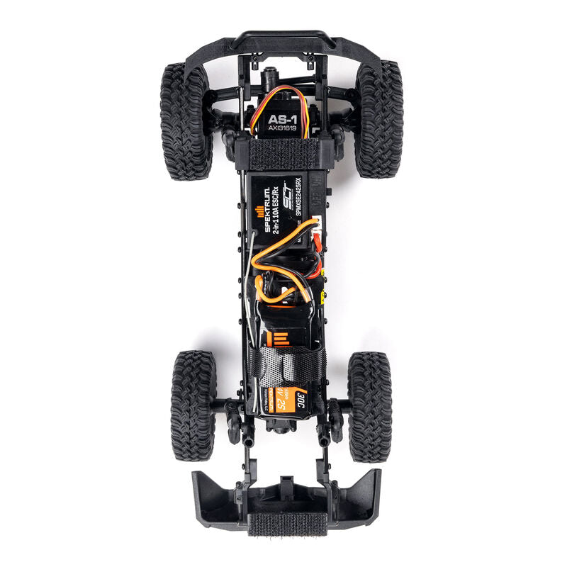Axial 1/24 SCX24 Base Camp 4WD Rock Crawler Brushed RTR - White