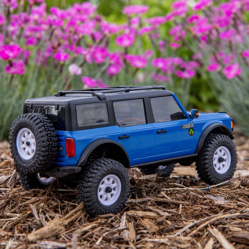 Axial 1/30 SCX30 Ford Bronco 4X4 RTR Brushed Rock Crawler (Battery & Charger Included)