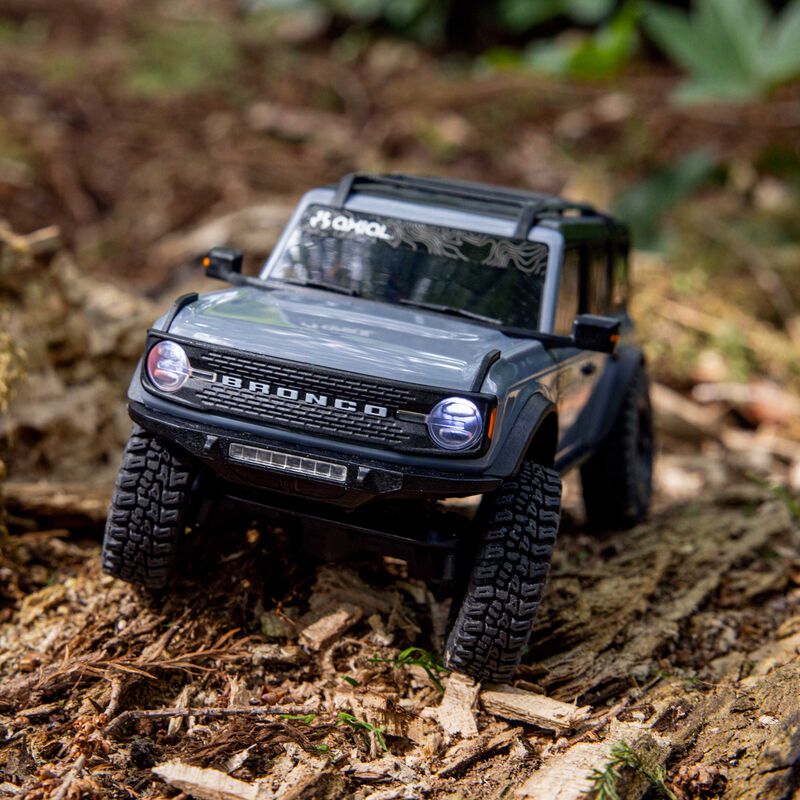 Axial 1/30 SCX30 Ford Bronco 4X4 RTR Brushed Rock Crawler (Battery & Charger Included)