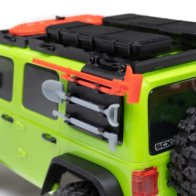 Axial 1/30 SCX30 Jeep Wrangler JLU 4X4 RTR Brushed Rock Crawler (Battery & Charger Included)